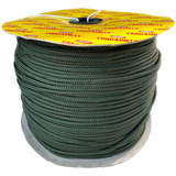 Corda Náutica Uv Para Moveis Externos 6mm Cores 100mt Cor Verde musgo