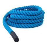 Corda Naval Rope Cross Training 38mm X 9mts Azul Funcional