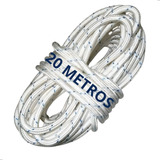 Corda Nr18 Tipo Bombeiro 12mm Poliamida 20 Metros Altura Top