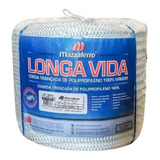 Corda Pp Branca Longa Vida Grilon 12kg 20mm Rolo C aprox 70m