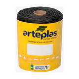 Corda Seda Preta Trançada 04mm Rolo 220m Arteplas Anti Uv