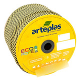 Corda Sinalização Zebrada Preta amarela 12mm Arteplas C 73m
