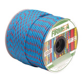 Corda Trançada 100 Poliester 10mm X 50 Metros Carreteiro