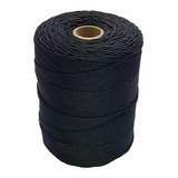 Corda Trançada 4 0mm Preta seda Cordaville 520 M
