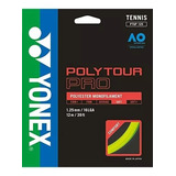 Corda Yonex Poly Tour Pro 16l 1 25mm Amarela Set Individual