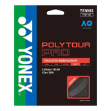 Corda Yonex Poly Tour Pro 16l 1 25mm Grafite set Individual