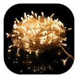 Cordão 100 Led Pisca Pisca Fio Transparente 10m Com Conector De Emenda 110v Luzes Branco Quente Ásia Connection Importação