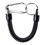Cordão 12cm Estiramento Espiral Corrente Chave Da Mola 3pc