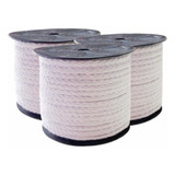 Cordão Corda 4mm 100m De Algodão Trançado Macrame