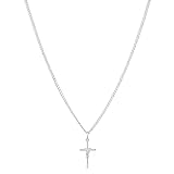 Cordão Corrente Masculina Grumet 60cm Pingente Cruz Crucifixo De Prata 925