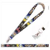 Cordão Crachá Chaveiro Iron Maiden C0705p Com Mosquete