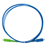 Cordão De Fibra Óptica Simplex Sm Sc apc Sc upc 3mm 9 125 2m