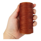 Cordão Encerado 1mm Fio Cordone Abóbora 100 Metros Nybc
