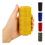 Cordão Encerado 1mm Fio Cordone Linha 100 Metros Nybc Cor Ouro Our