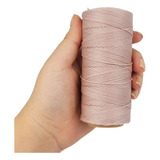 Cordão Encerado 1mm Fio Cordone Rose 100 Metros Brx