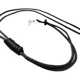 Cordão Fiel Para Apito Preto Trançado Vigilante Simples