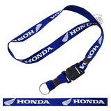 Cordão Honda Moto Chaveiro Pescoço Engate