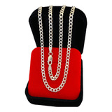 Cordão Italiano Masculino Corrente 60cm 3mm Prata 925 Oferta