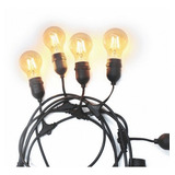 Cordão Luminoso Taschibra Pergolado Jardim 8 Lâmpadas E27 Cor Da Luz S n 110v 220v