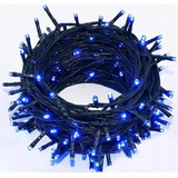 Cordão Luz Fixo Natal 10m 100 Leds Prova D água 110v Ou 220v