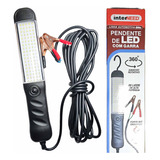 Cordão Luz Pendente Led P Mecânico Com Garra 5m 80 Led 28w