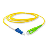 Cordão Óptico Patch Cord Simplex Sm Sc apc Lc upc 3 Mts nf