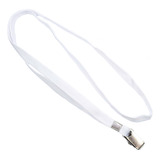Cordão Para Crachá Credencial Presilha Jacaré Poliéster C 10