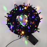 Cordão Pisca Pisca 10m 100 Led P Árvore Natal Luz Decoração