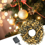 Cordão Pisca Pisca 15m 200 Led P Árvore Natal Luz Decoração