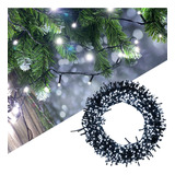Cordão Pisca Pisca 30m 300 Led P Árvore Natal Luz Decoração Cor Das Luzes Branco Frio 110v
