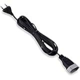 CORDAO PROLONGADOR BIPOLAR 5M PRETO Force Line 4951
