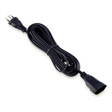 Cordão Prolongador Tripolar Preto 5 Metros Force Line
