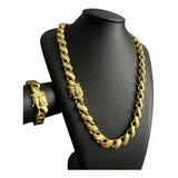 Cordão Pulseira Friso S 13mm Nossa Senhora De Aparecida