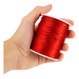 Cordão Rabo De Rato 2mm Varias Cores Cor Vermelho 145