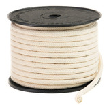 Cordão São José Trançado De Algodão Cru Ref 3043 6mm 20mts