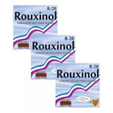Cordas Para Violão Aço Com Bolinha Rouxinol Kit Com 03