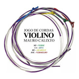 Cordas Para Violino Mauro Calixto Conjunto Oferta 4 4