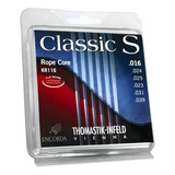 Cordas Violão Aço Thomastik Classic S Rope Core Kr116 Flat