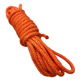 Cordelete K2 7mm 10 Metros Cordin Nó Prussik Rapel Laranja