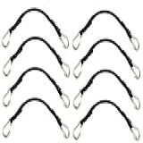 Cordões Elásticos Com Ganchos Cordão Elástico Leve 30 48 Cm X 10 Unidades Preto