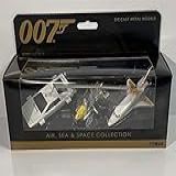 Corgi Diecast Model Cars - TY99283 Corgi James Bond Air- Sea - Space Collection - Fit The Box Pre-Built Model Vehicles Toy- Classic Metal Die Cast Collectible- Auto Toys Models For Adults - Black