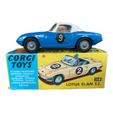 Corgi Toys 318 Lotus Elan S2 Made In Great Britain