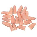 CORHAD 20pcs Simulation Of Props Tool Trick Props Magician Thumb Conjure Props Fake Finger Cots Finger Cot Props Magician Tricks Props For Trick Vinyl Performance Props Boutique