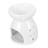 CORHAD Queimador De Aroma De Cerâmica Queimador De Incenso De Cerâmica Decoração De Porcelana Para Casa Aquecedor De Fragrância De Cerâmica Difusor De Aroma Suporte De Vela Tealight