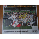 Corinthians Campeão Mundial Jornal Folha De
