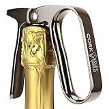 Cork Genius Abridor De Champanhe Extrator De Cortiça Fácil De Usar Com Design Ergonômico Abridor De Vinho Champanhe Para Uso Doméstico Ou Barman Abridor De Garrafa De Vinho Espumante Compacto E