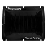 Corneta Guia De Ondas Wave Guide Bomber Policarbonato Preta