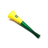 Corneta Vuvuzela Verde E Amarela Com