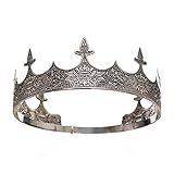 Coroa De Prata Antiga Da SweeTV Coroa Masculina Para Decorações De Formatura Coroa Medieval Real Acessórios Para Fantasia