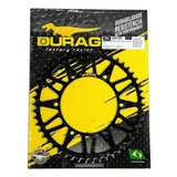 Coroa Durag 51 Dente Aço Preta Honda Crf 230 250 F Crf 450r